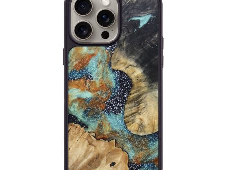 iPhone 15 Pro Max Wood+Resin Phone Case - Dillon (Cosmos, 665496) For Cheap