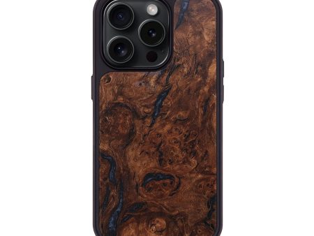 iPhone 15 Pro Burl Wood Phone Case - Danna (Wood Burl, 666143) Online Sale