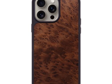 iPhone 15 Pro Max Wood+Resin Phone Case - Wendell (Wood Burl, 665295) For Discount