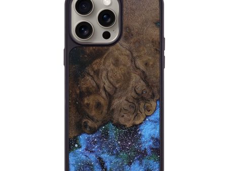 iPhone 15 Pro Max Wood+Resin Phone Case - Finn (Cosmos, 665114) Discount