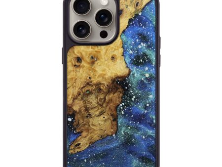 iPhone 15 Pro Max Wood+Resin Phone Case - Owen (Cosmos, 661584) Online Hot Sale