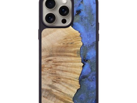 iPhone 15 Pro Max Wood+Resin Phone Case - Skye (Cosmos, 662069) on Sale