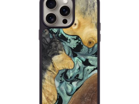 iPhone 15 Pro Max Wood+Resin Phone Case - Karson (Mosaic, 665322) Online