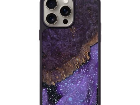 iPhone 15 Pro Max Wood+Resin Phone Case - Leroy (Cosmos, 661835) Sale