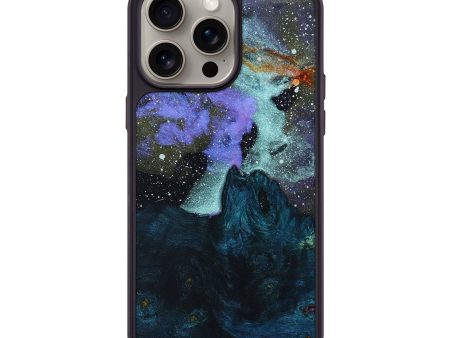 iPhone 15 Pro Max Wood+Resin Phone Case - Ronan (Cosmos, 662125) For Sale