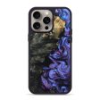 iPhone 15 Pro Max Wood+Resin Phone Case - Gene (Purple, 662010) Discount