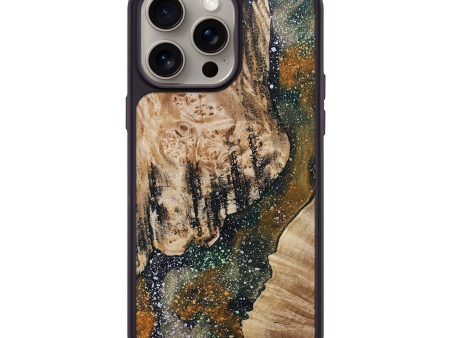 iPhone 15 Pro Max Wood+Resin Phone Case - Lia (Cosmos, 664649) Online