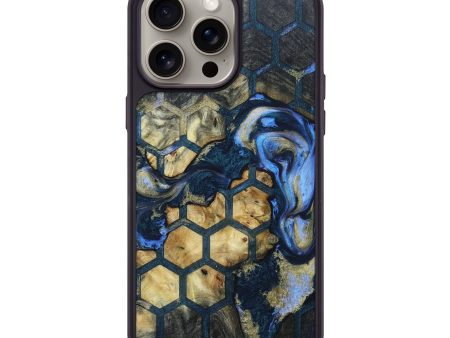 iPhone 15 Pro Max Wood+Resin Phone Case - Millie (Pattern, 662653) Cheap