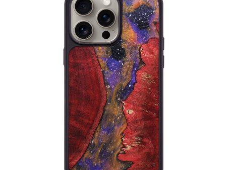 iPhone 15 Pro Max Wood+Resin Phone Case - Gary (Cosmos, 662808) Fashion