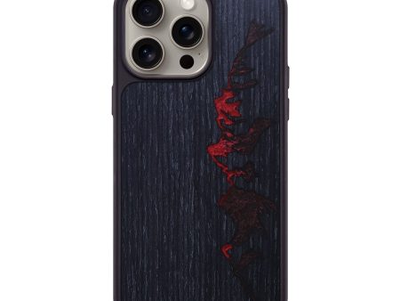 iPhone 15 Pro Max Wood+Resin Phone Case - Eden (Pattern, 663870) on Sale