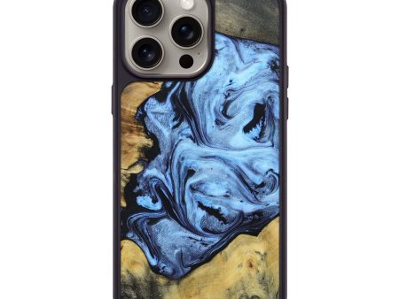 iPhone 15 Pro Max Wood+Resin Phone Case - Frances (Mosaic, 662503) For Cheap