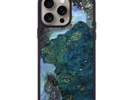 iPhone 15 Pro Max Wood+Resin Phone Case - Esther (Watercolor, 662116) Supply