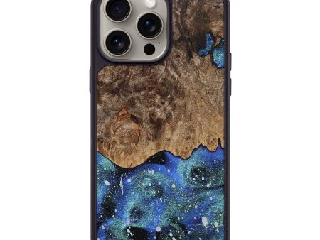 iPhone 15 Pro Max Wood+Resin Phone Case - Monique (Cosmos, 661529) Online Sale