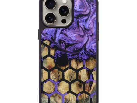 iPhone 15 Pro Max Wood+Resin Phone Case - Wanda (Pattern, 665264) Discount