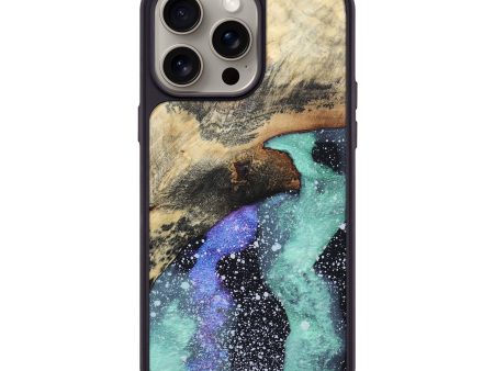 iPhone 15 Pro Max Wood+Resin Phone Case - Eli (Cosmos, 665515) Cheap