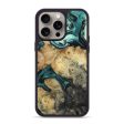 iPhone 15 Pro Max Wood+Resin Phone Case - Jarrod (Green, 661187) Discount