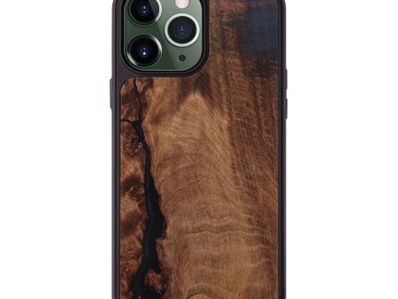 iPhone 13 Pro Max Wood+Resin Phone Case - Doug (Wood Burl, 662398) Fashion