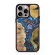 iPhone 15 Pro Max Wood+Resin Phone Case - Ken (Mosaic, 663553) on Sale