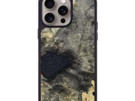 iPhone 15 Pro Max Wood+Resin Phone Case - Norman (Wood Burl, 661781) Online now