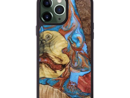 iPhone 13 Pro Max Wood+Resin Phone Case - Amir (Mosaic, 661056) Supply