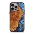 iPhone 15 Pro Max Wood+Resin Phone Case - Christian (Cosmos, 664969) For Sale