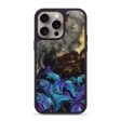 iPhone 15 Pro Max Wood+Resin Phone Case - Emma (Purple, 661647) on Sale