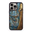 iPhone 15 Pro Max Wood+Resin Phone Case - Mckenna (Green, 661159) Fashion