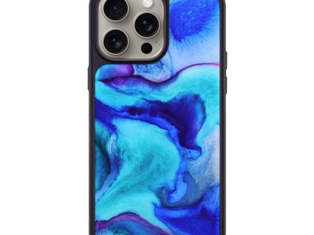 iPhone 15 Pro Max Wood+Resin Phone Case - Jonas (Watercolor, 662024) Online Hot Sale