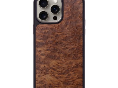 iPhone 15 Pro Max Wood+Resin Phone Case - Elaine (Wood Burl, 662389) Online Sale