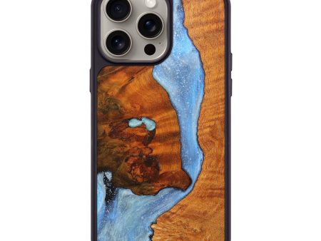 iPhone 15 Pro Max Wood+Resin Phone Case - Marquis (Cosmos, 666048) Sale