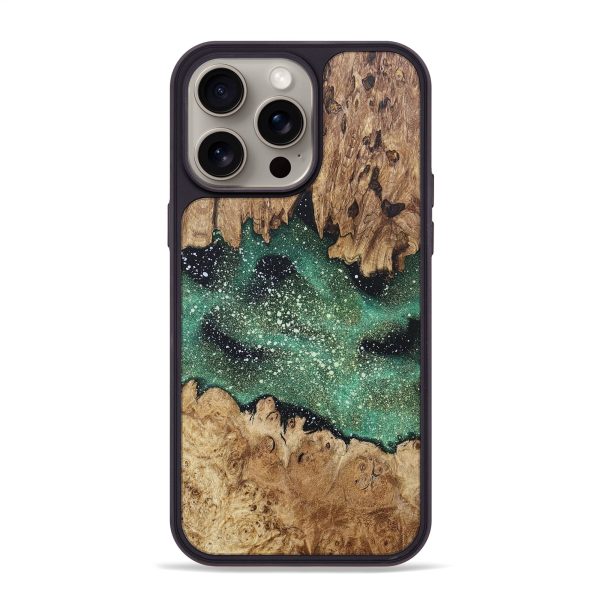 iPhone 15 Pro Max Wood+Resin Phone Case - Ryker (Cosmos, 666116) Online now