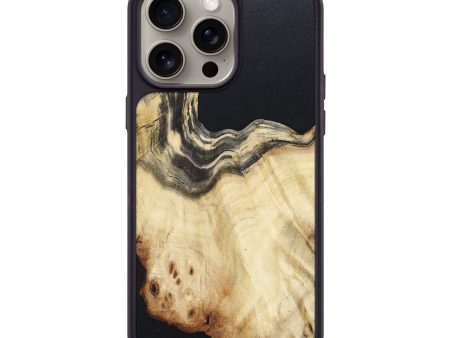 iPhone 15 Pro Max Wood+Resin Phone Case - Quinn (Wood Burl, 665770) Supply