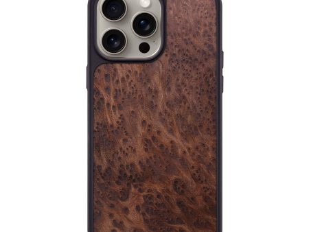 iPhone 15 Pro Max Wood+Resin Phone Case - Dwight (Wood Burl, 662405) Online