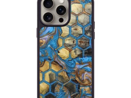 iPhone 15 Pro Max Wood+Resin Phone Case - Caleb (Pattern, 665312) Online now