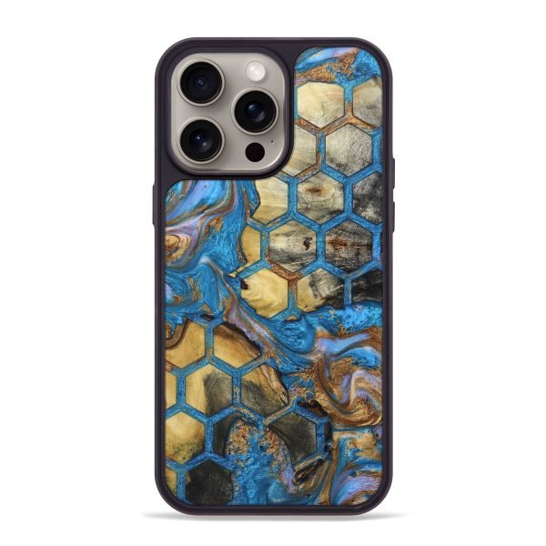 iPhone 15 Pro Max Wood+Resin Phone Case - Caleb (Pattern, 665312) Online now