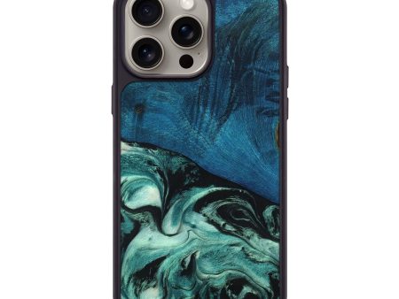 iPhone 15 Pro Max Wood+Resin Phone Case - Kendrick (Green, 661203) Online