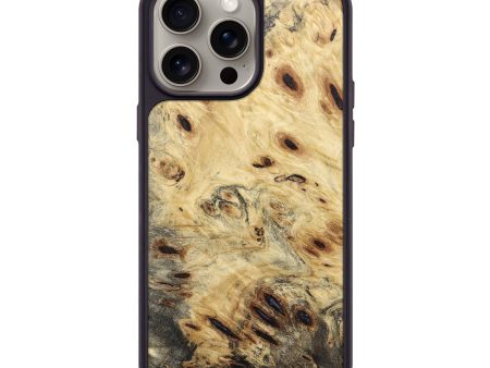 iPhone 15 Pro Max Burl Wood Phone Case - Luca (Wood Burl, 666146) Fashion