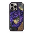 iPhone 15 Pro Max Wood+Resin Phone Case - Lizbeth (Mosaic, 663056) Online Hot Sale