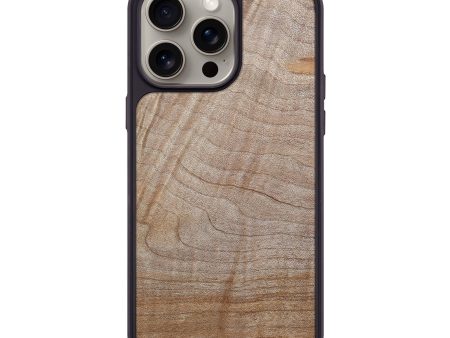 iPhone 15 Pro Max Burl Wood Phone Case - Chris (Blue, 662226) Online now