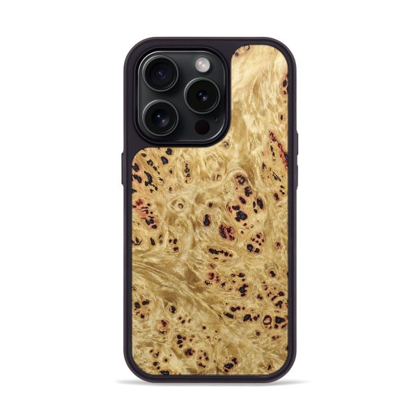 iPhone 15 Pro Wood+Resin Phone Case - Parker (Wood Burl, 664913) Online now