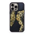 iPhone 15 Pro Max Wood+Resin Phone Case - Gemma (Gunmetal, 664866) Hot on Sale