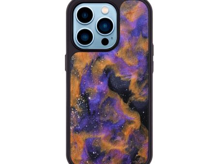 iPhone 14 Pro ResinArt Phone Case - Vonda (Cosmos, 663045) Online Sale