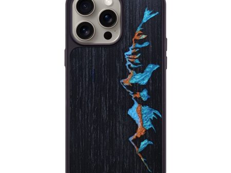 iPhone 15 Pro Max Wood+Resin Phone Case - Donovan (Pattern, 663510) Online now