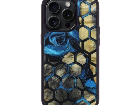 iPhone 15 Pro Wood+Resin Phone Case - Archer (Pattern, 664923) Hot on Sale