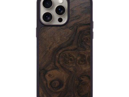 iPhone 15 Pro Max Wood+Resin Phone Case - Leanne (Wood Burl, 661672) Hot on Sale