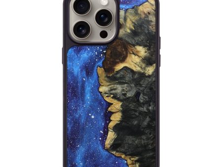 iPhone 15 Pro Max Wood+Resin Phone Case - Ken (Cosmos, 662476) Sale