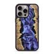 iPhone 15 Pro Max Wood+Resin Phone Case - Luis (Purple, 663995) Supply