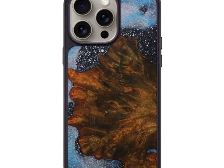 iPhone 15 Pro Max Wood+Resin Phone Case - Kelli (Cosmos, 666054) Hot on Sale