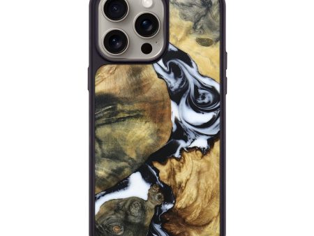 iPhone 15 Pro Max Wood+Resin Phone Case - Ethel (Mosaic, 661829) Fashion