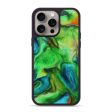 iPhone 15 Pro Max Wood+Resin Phone Case - Clifford (Watercolor, 662091) For Sale